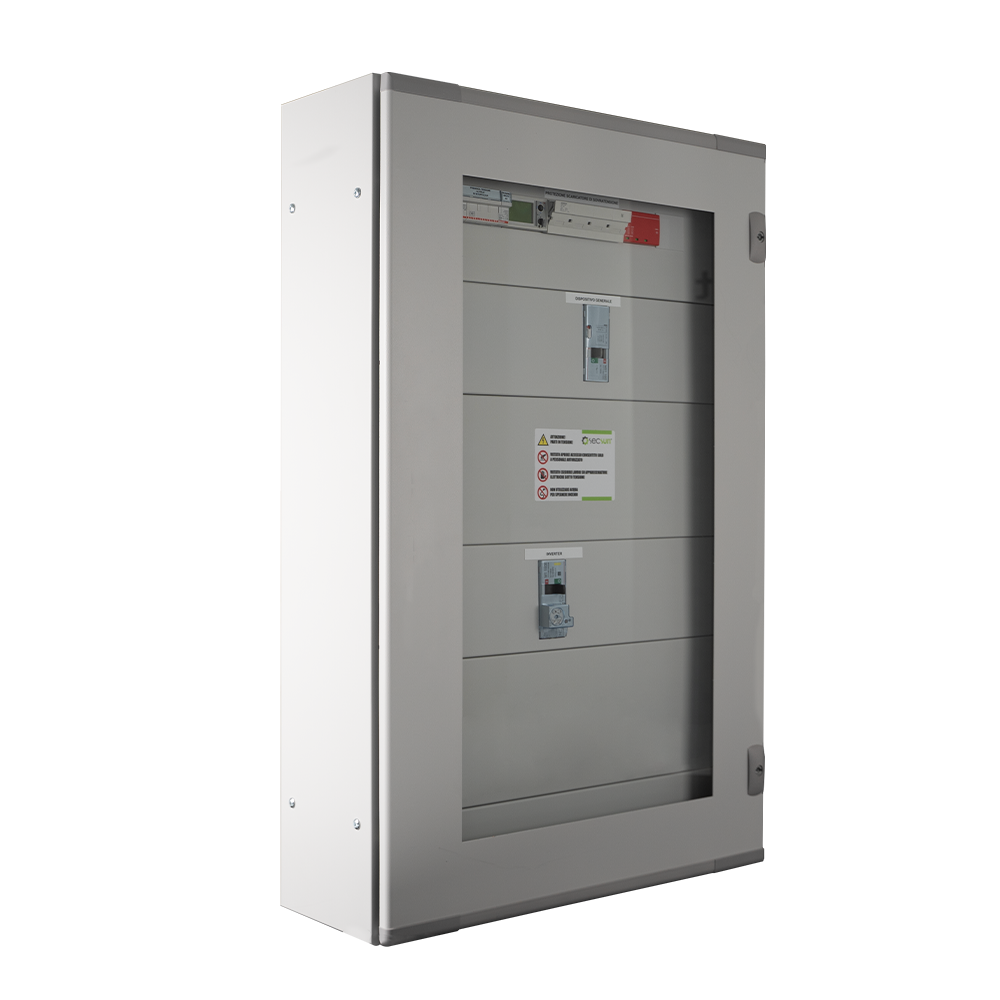 Quadro secsun di interfaccia di colore grigio